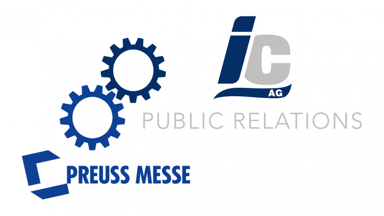 IC AG + Preuss Messe GmbH = Live PR cooperation