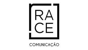 Logo Race Communications, black & white