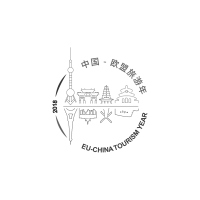 Logo EU-China Tourism Year 2018, black & white