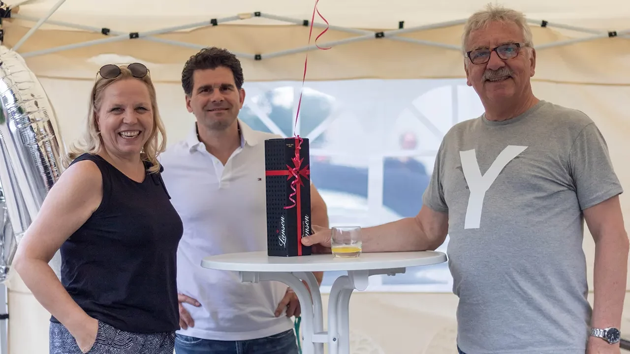 Summer Party 2019, Jürgen and the METRA team
