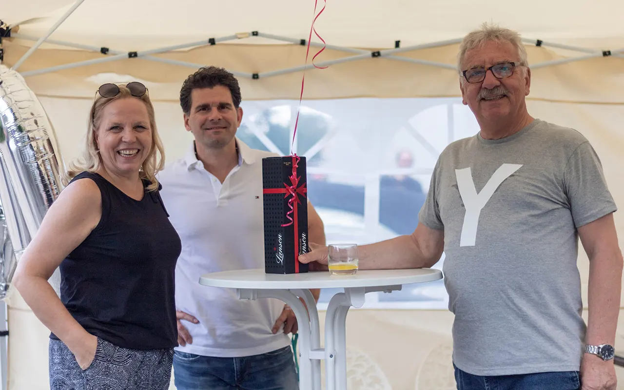 Summer Party 2019, Jürgen and the METRA team